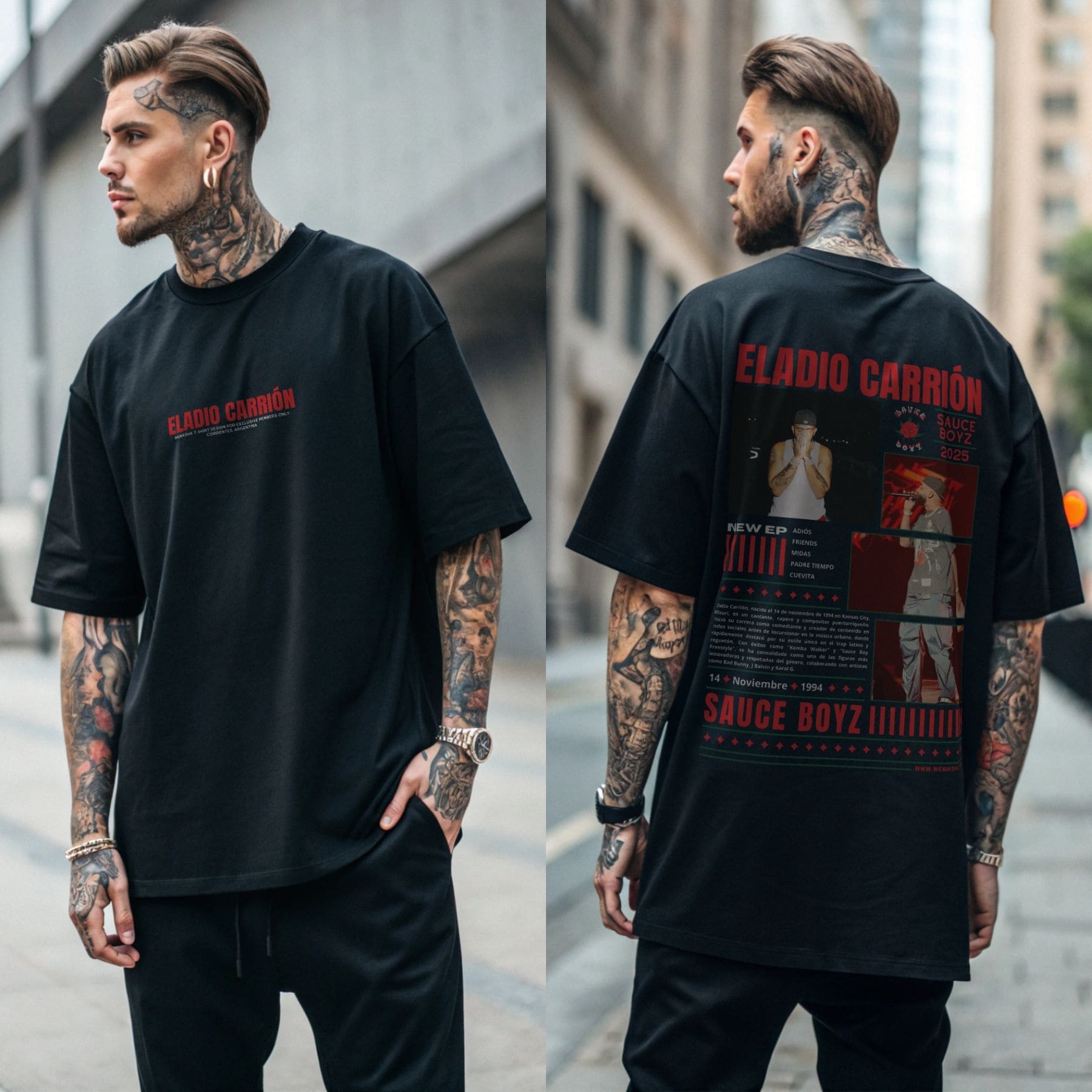 Remera Oversize