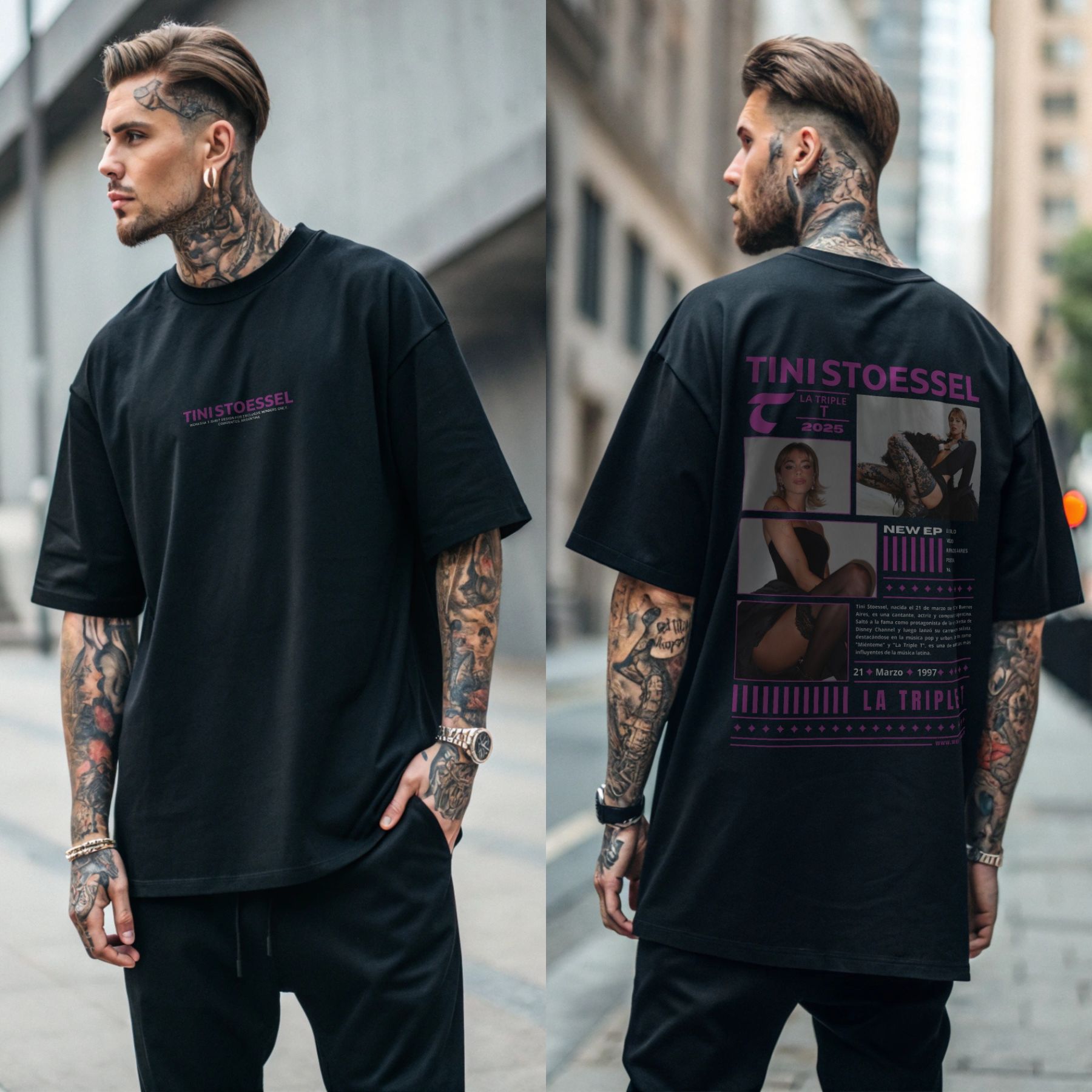 Remera Oversize
