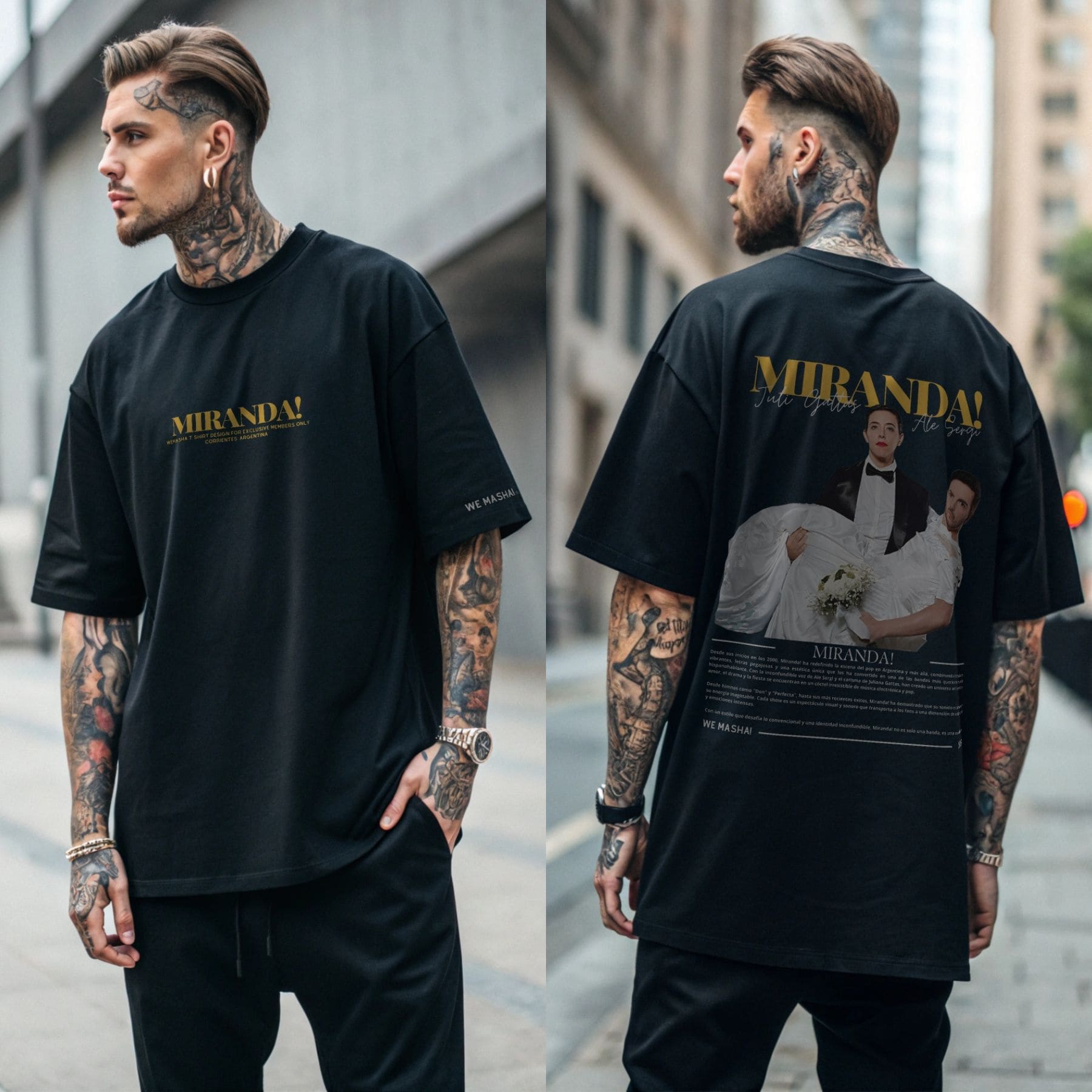 Remera Oversize