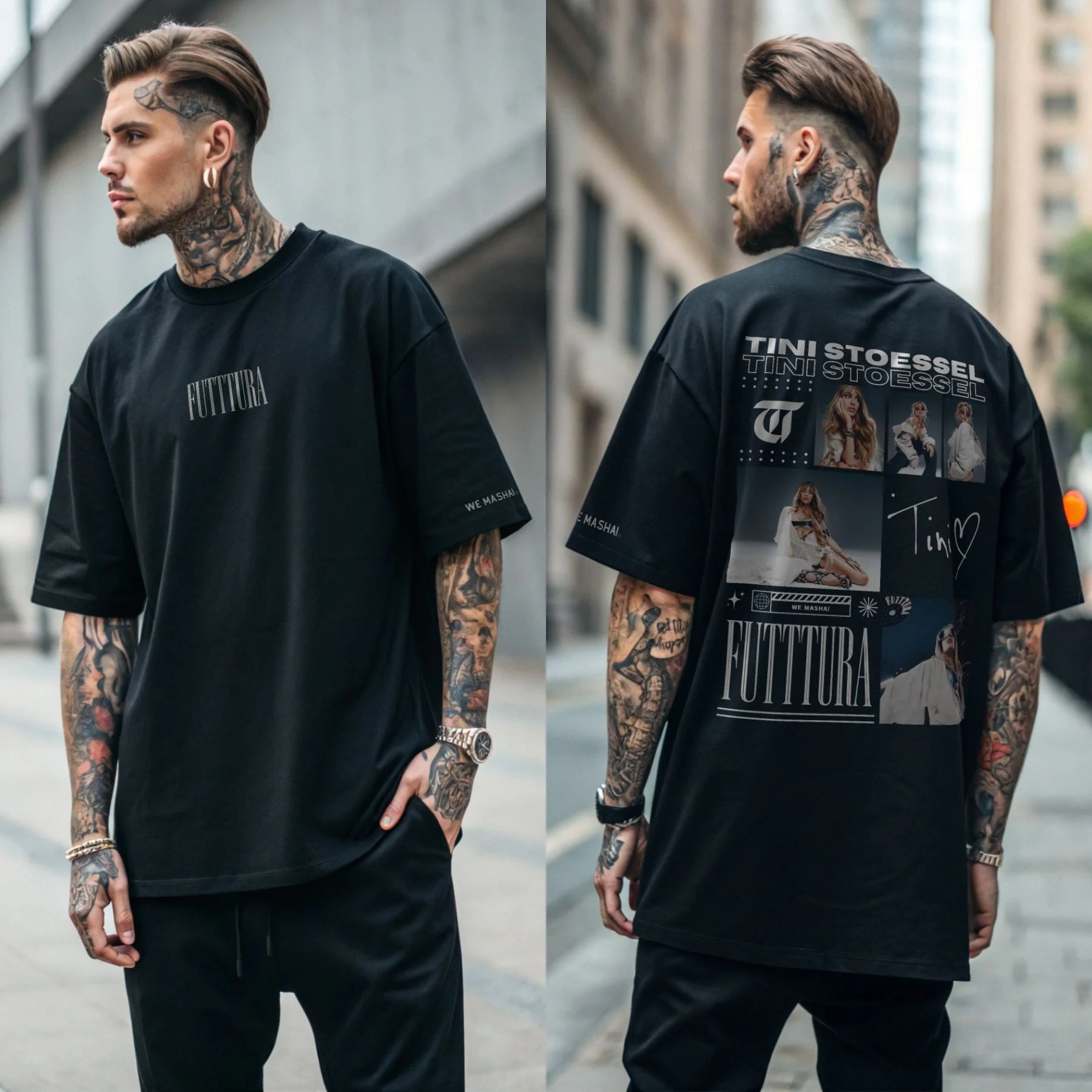 Remera Oversize