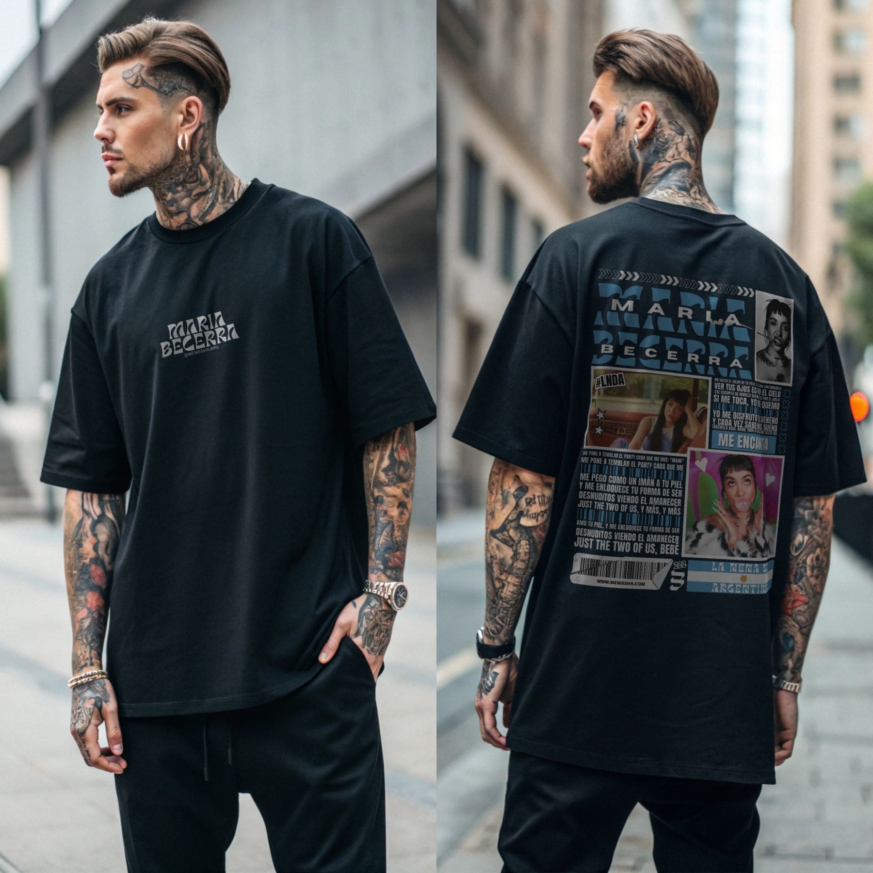 Remera Oversize