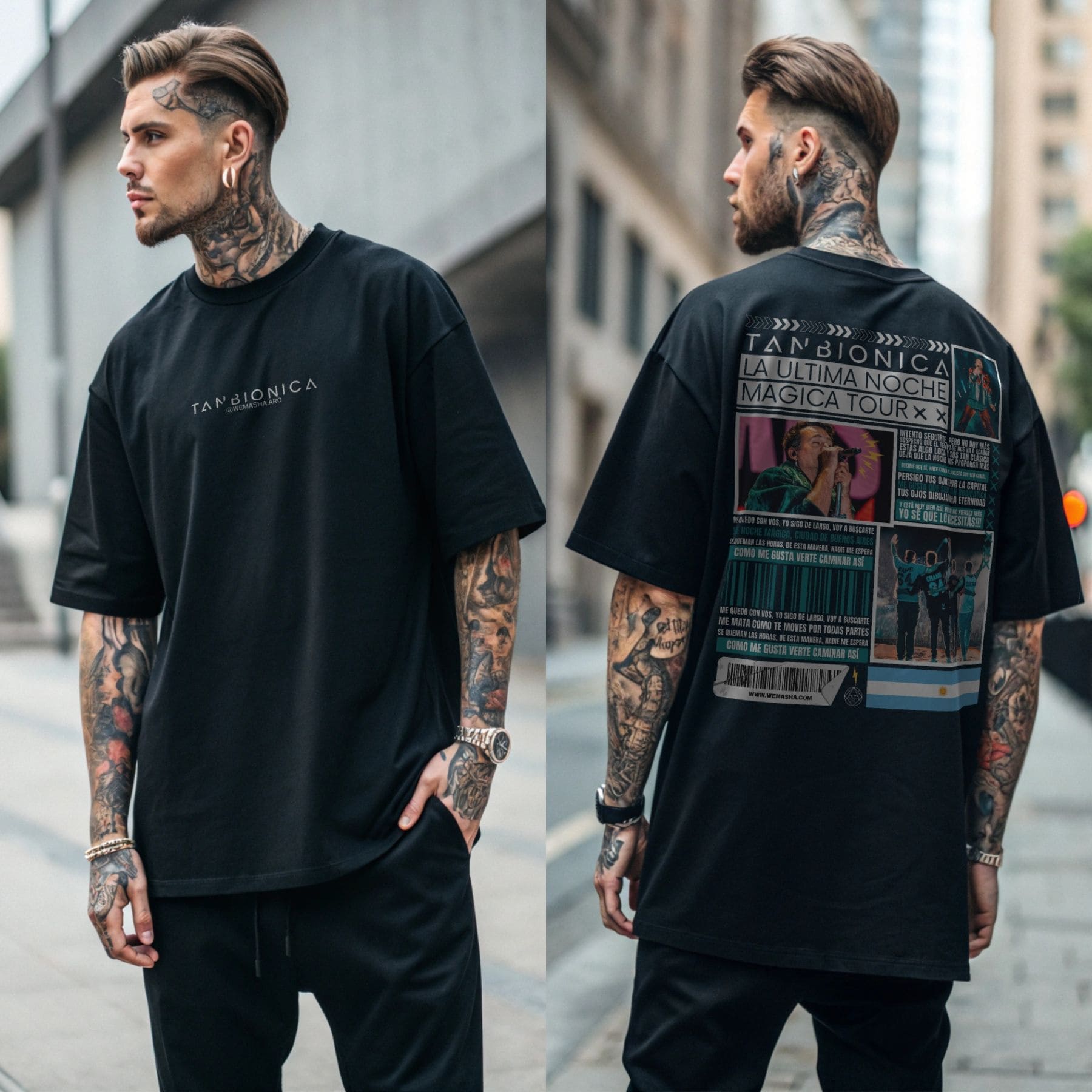 Remera Oversize