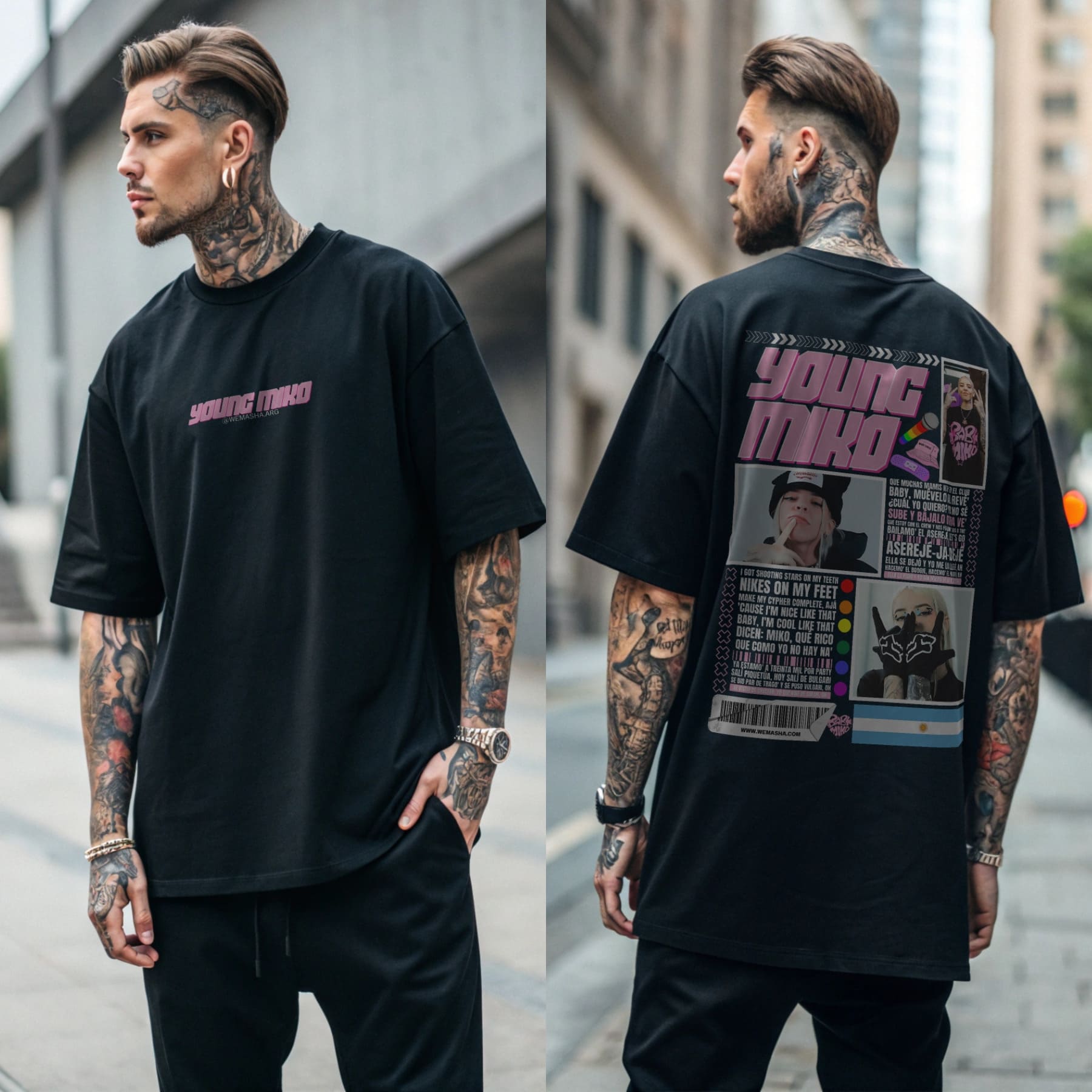 Remera Oversize
