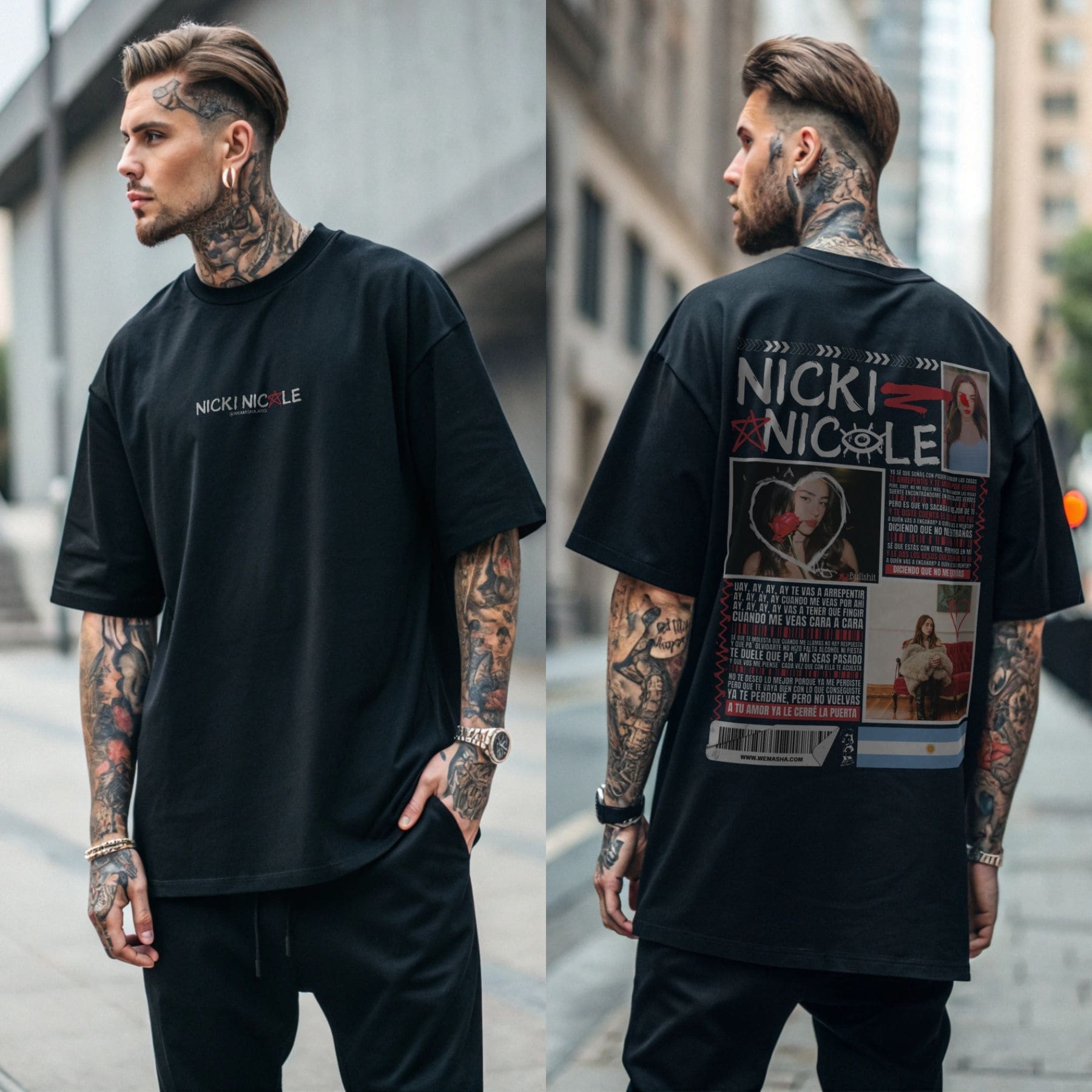 Remera Oversize