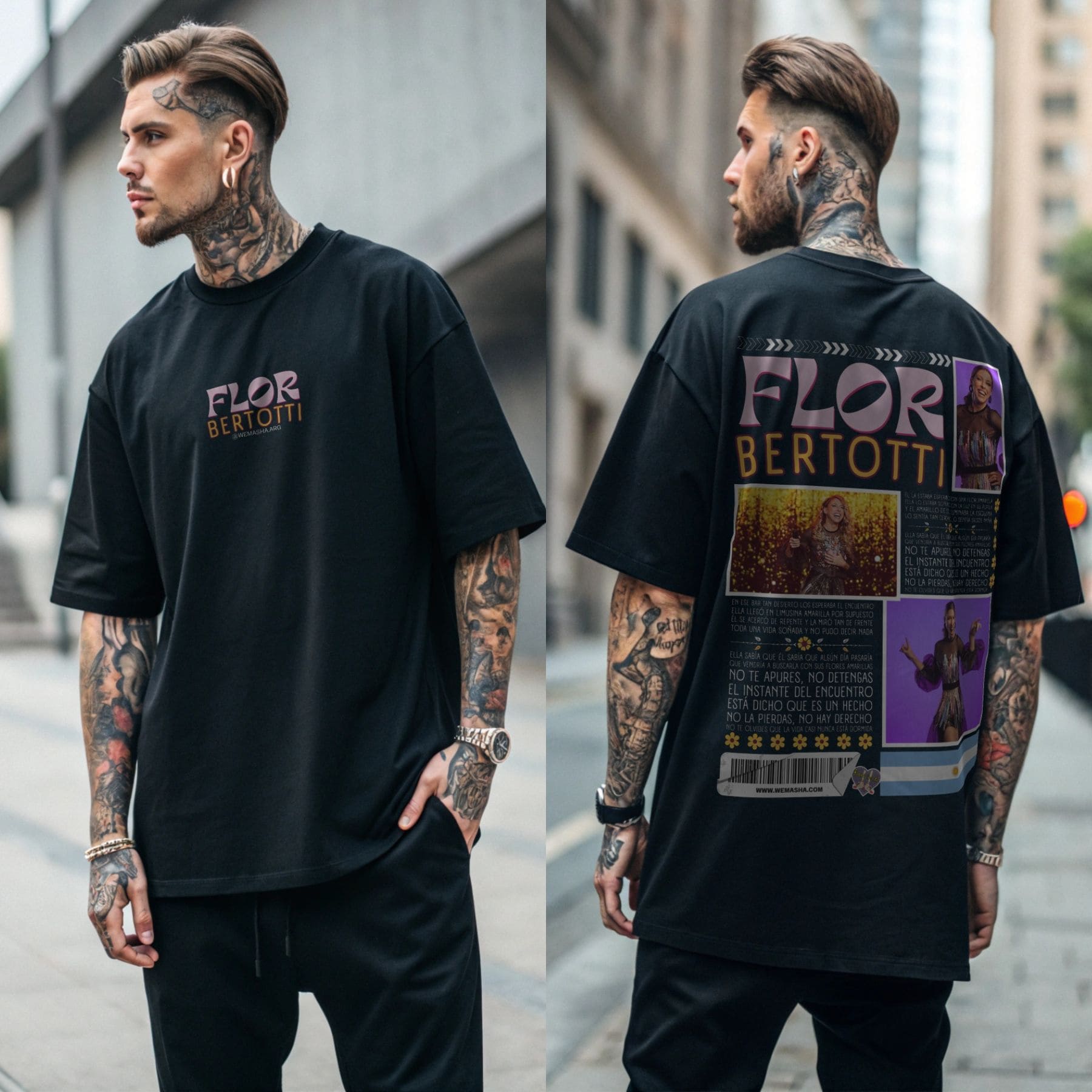 Remera Oversize