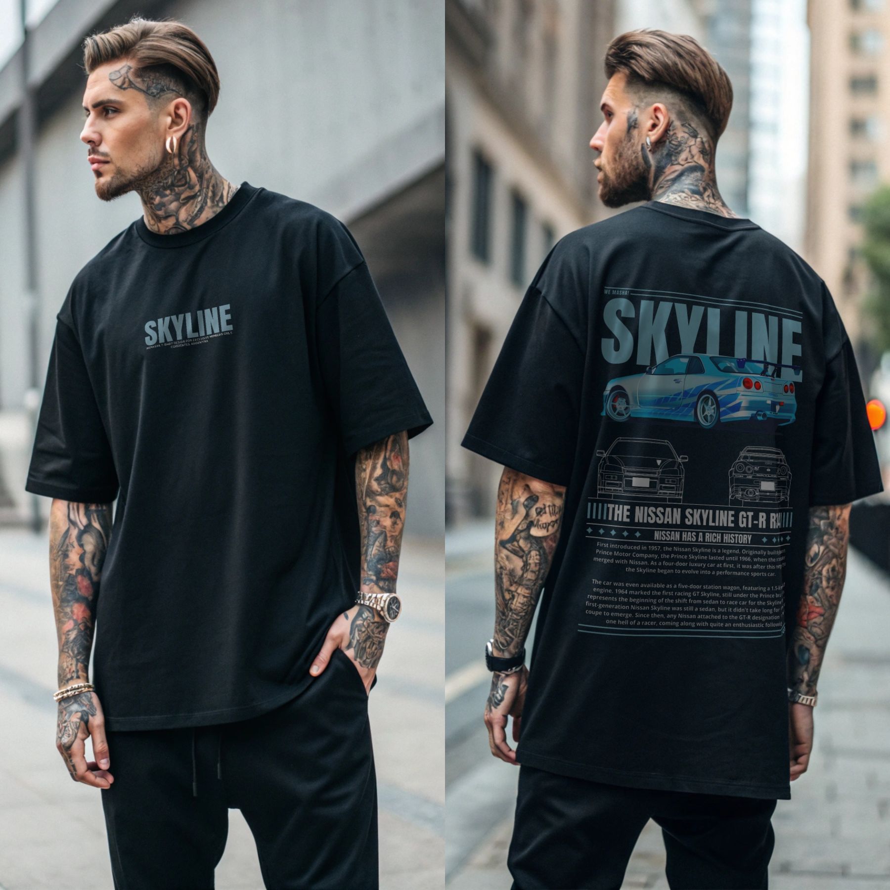 Remera Oversize