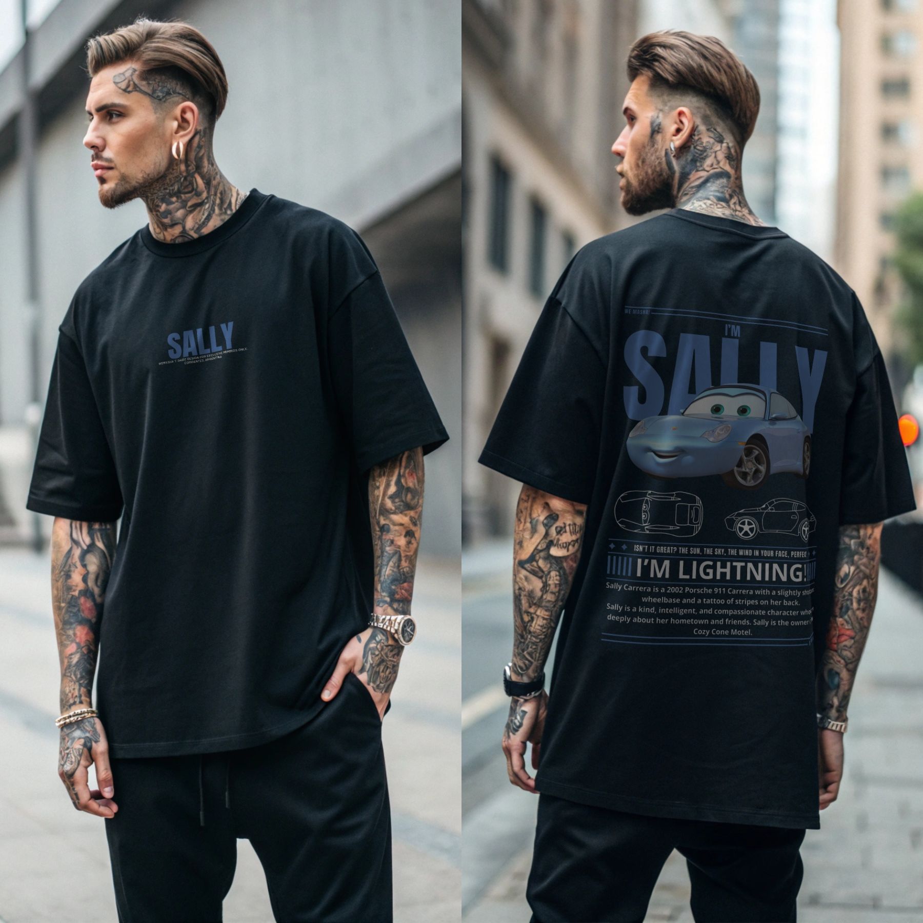 Remera Oversize