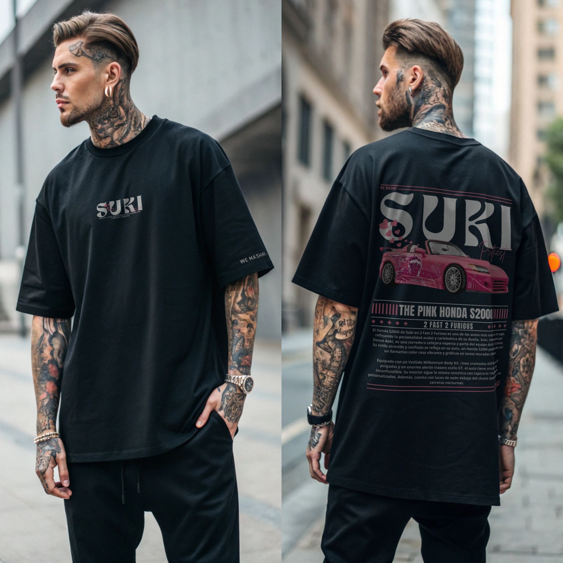 Remera Oversize