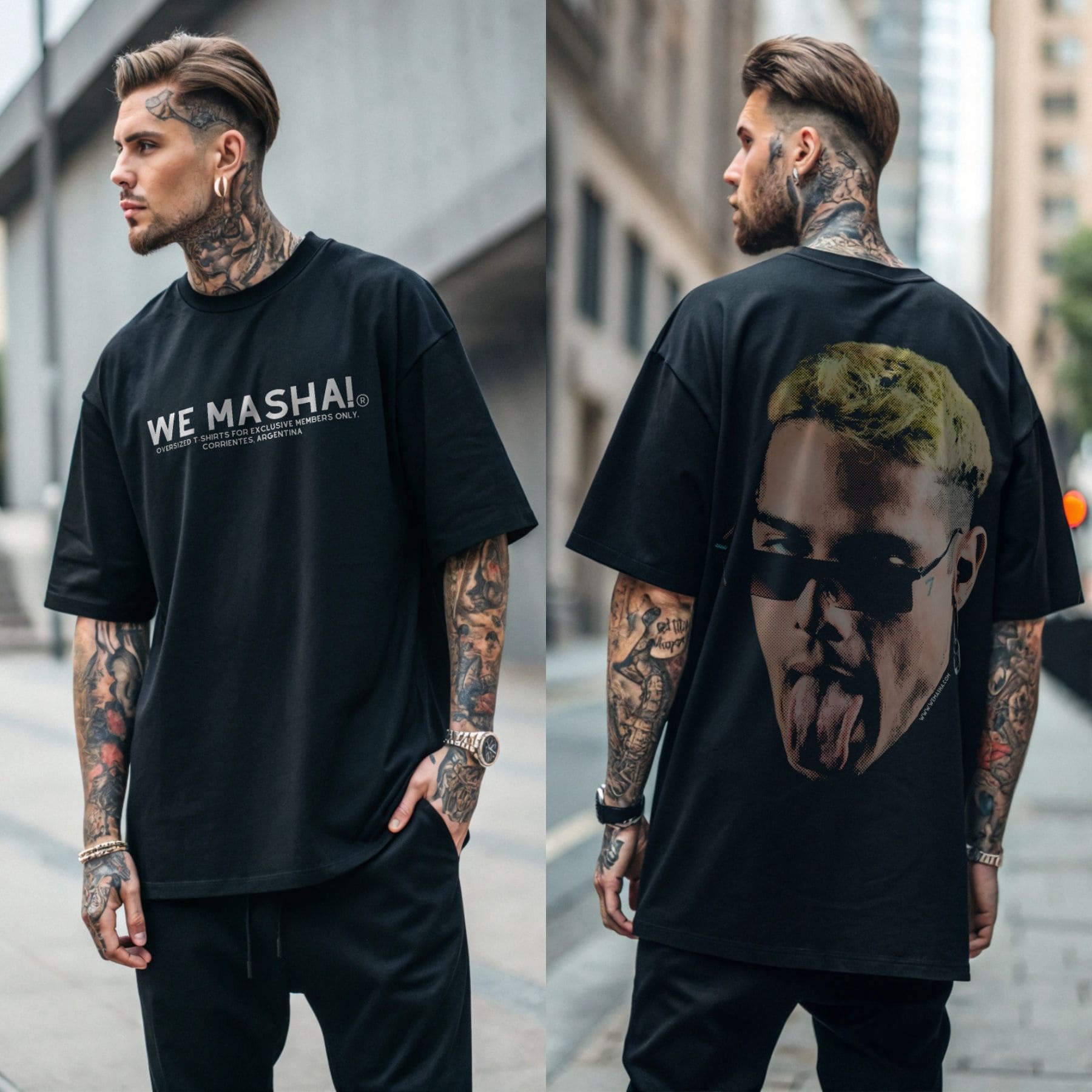 Remera Oversize
