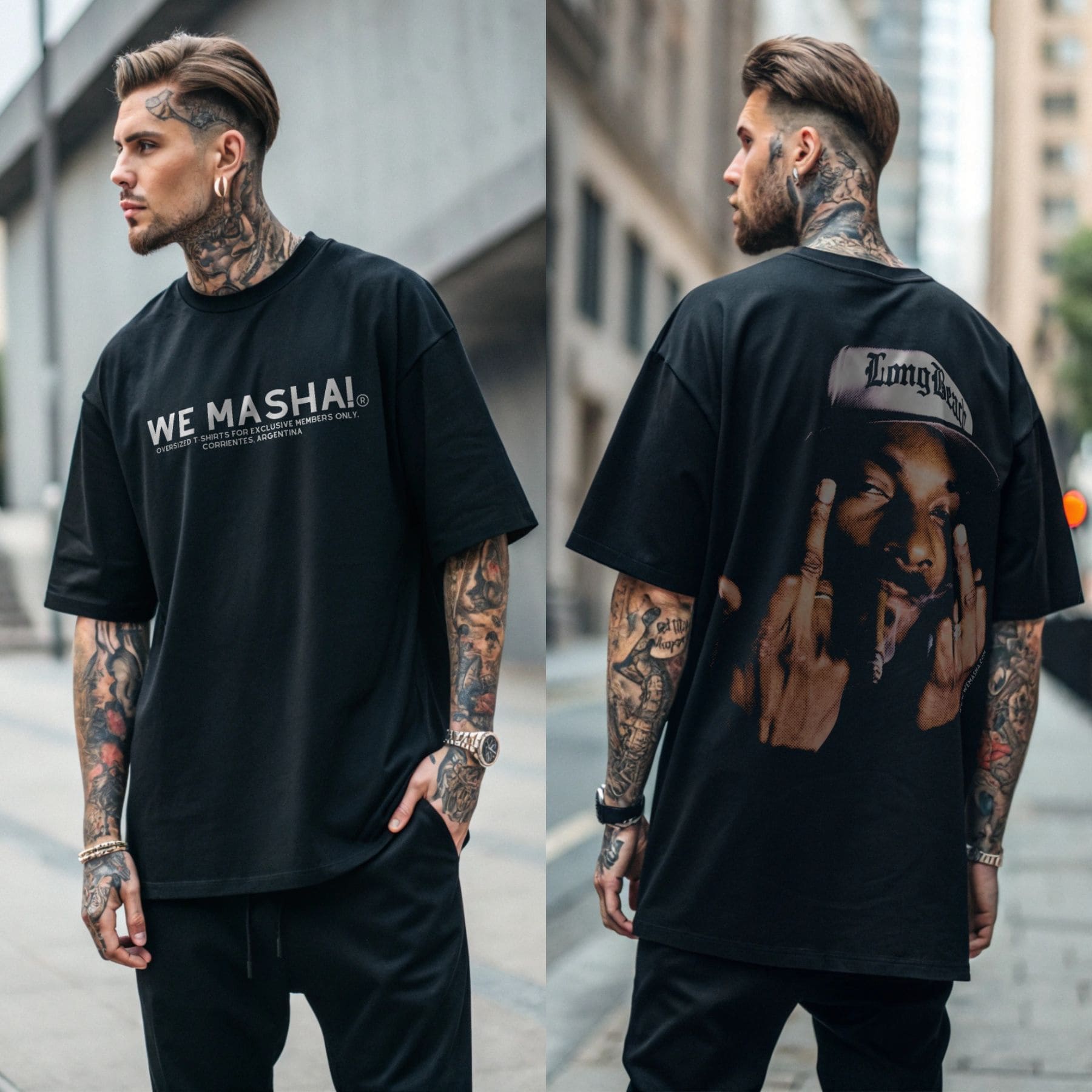 Remera Oversize