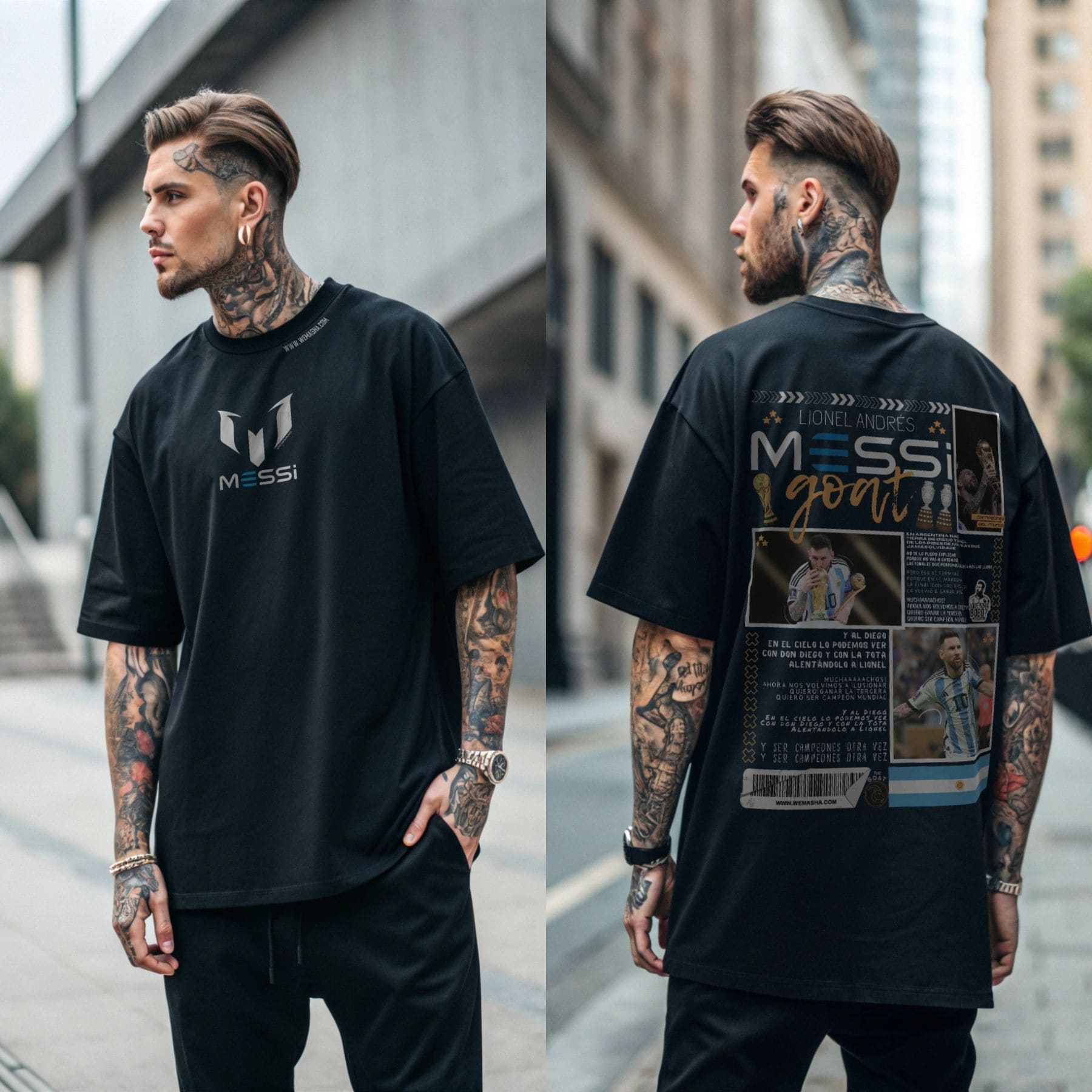 Remera Oversize