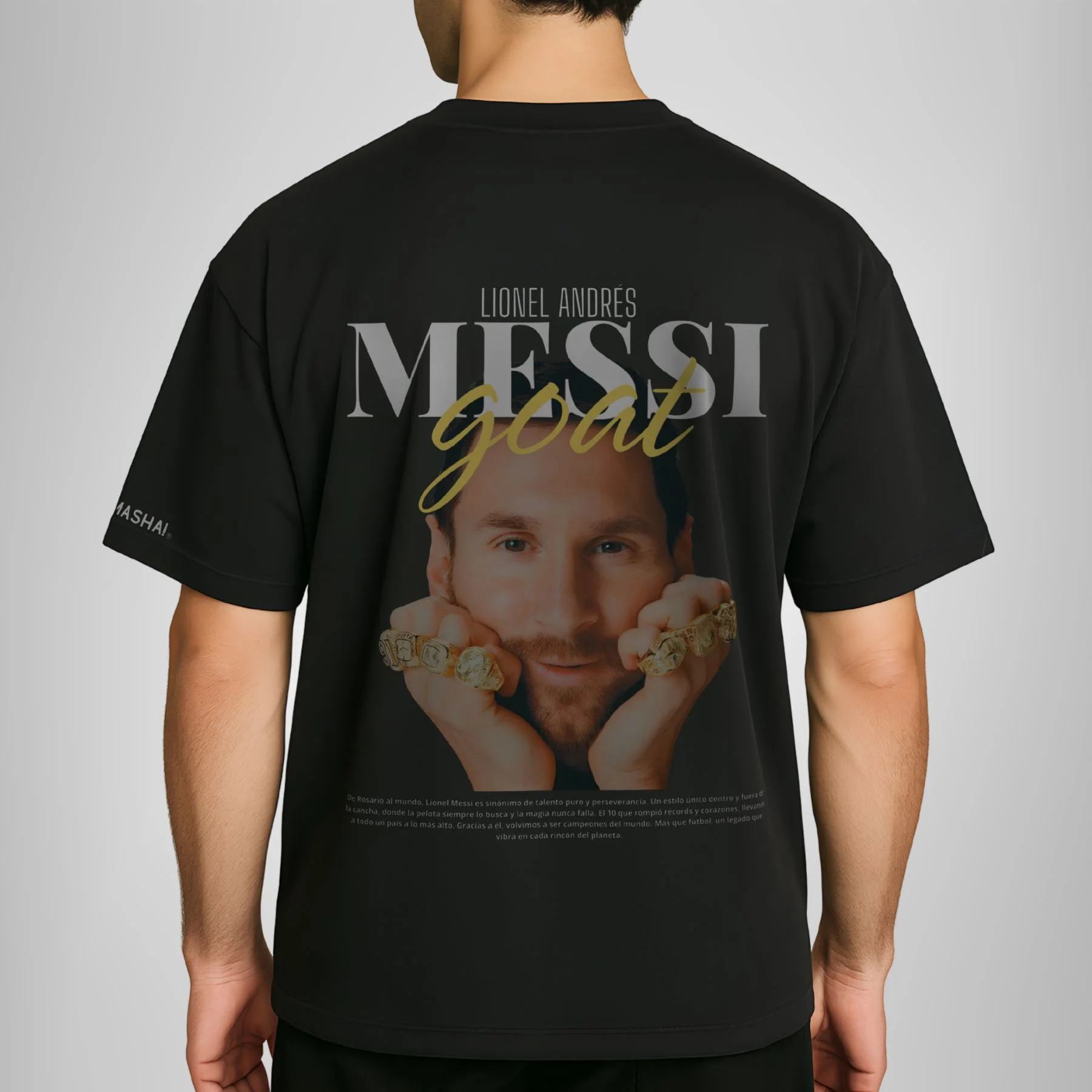 Messi Goat Anillos