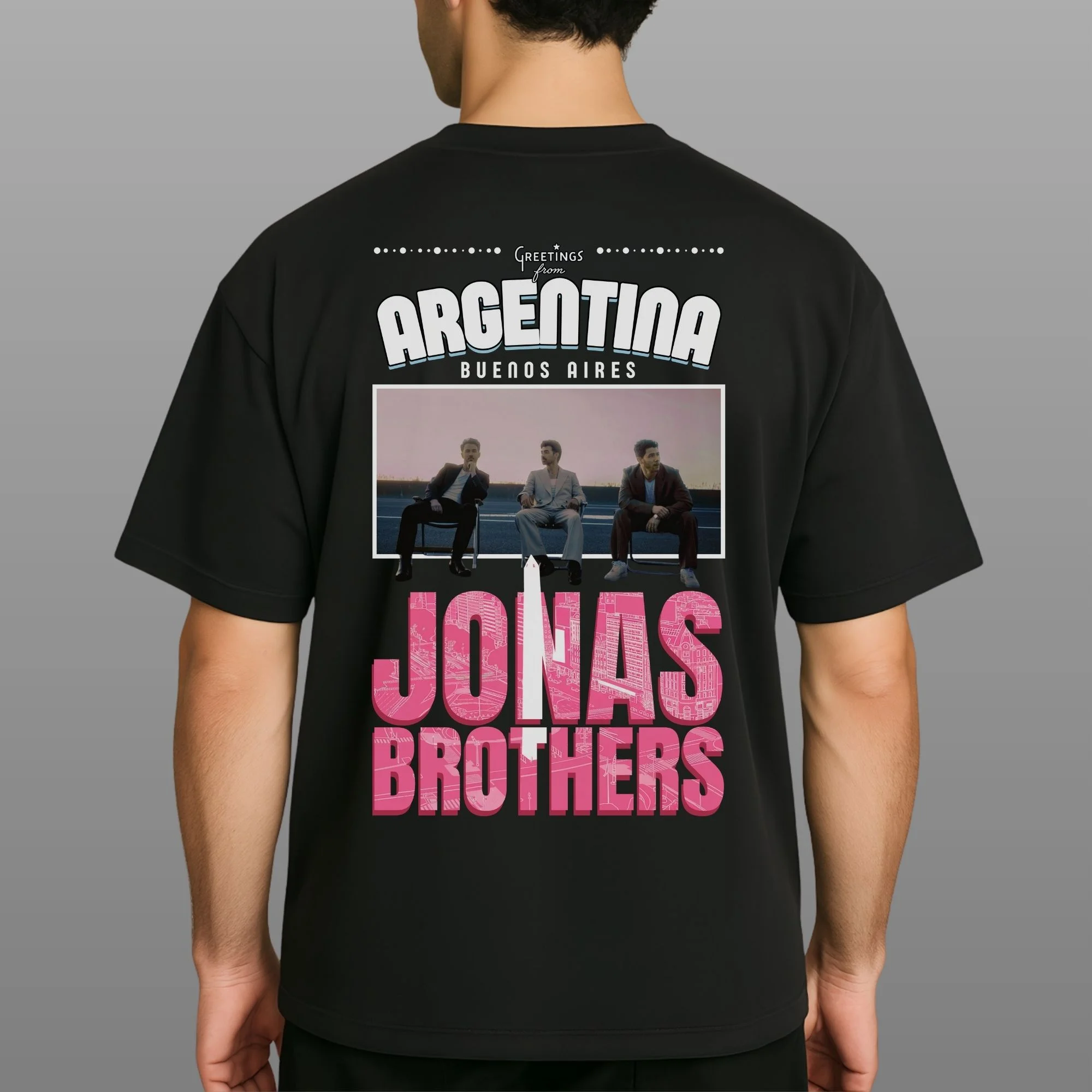 Greetings from Argentina Pink